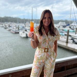 Aura Tropical Jumpsuit